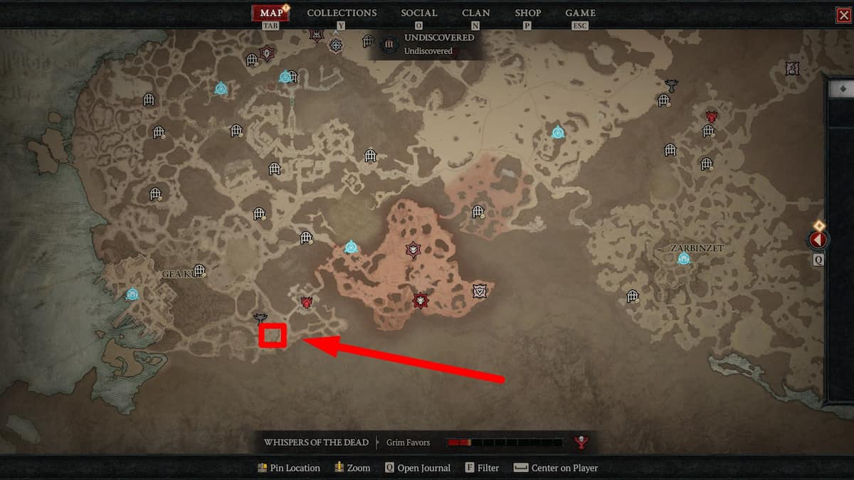 Fruit spawn locations