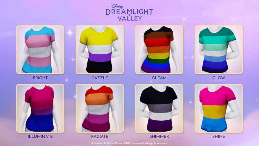 Disney Dreamlight Valley celebrates Pride with free ingame tshirts