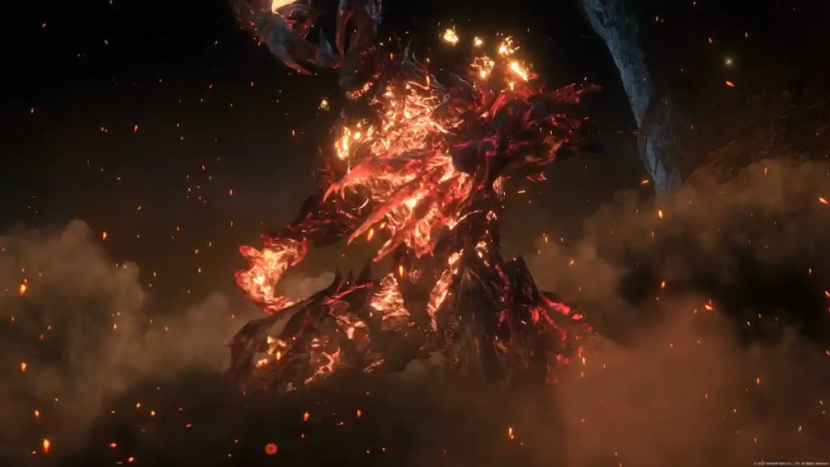 Eikon Ifrit from Final Fantasy 16 