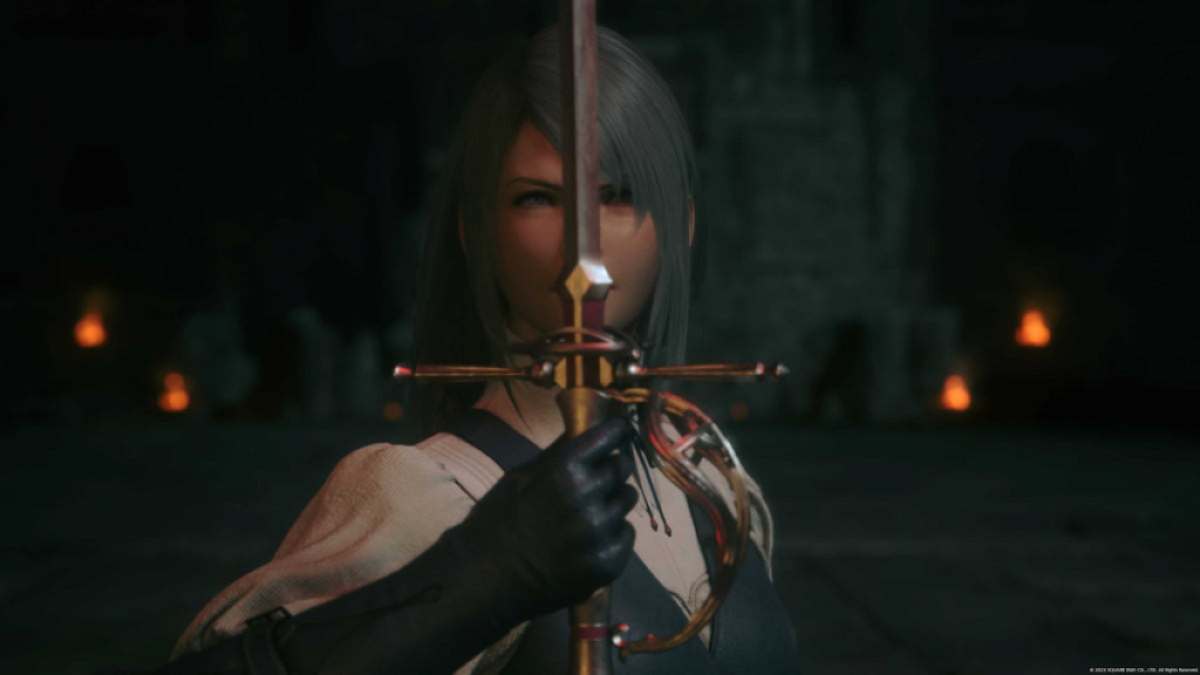 Jill the Dominant of Shiva in Final Fantasy 16