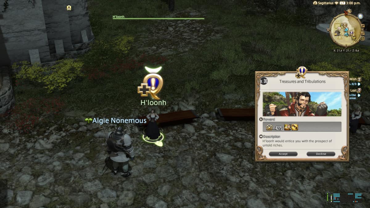 How to unlock Treasure Hunts in Final Fantasy XIV Timeworn Maps, the