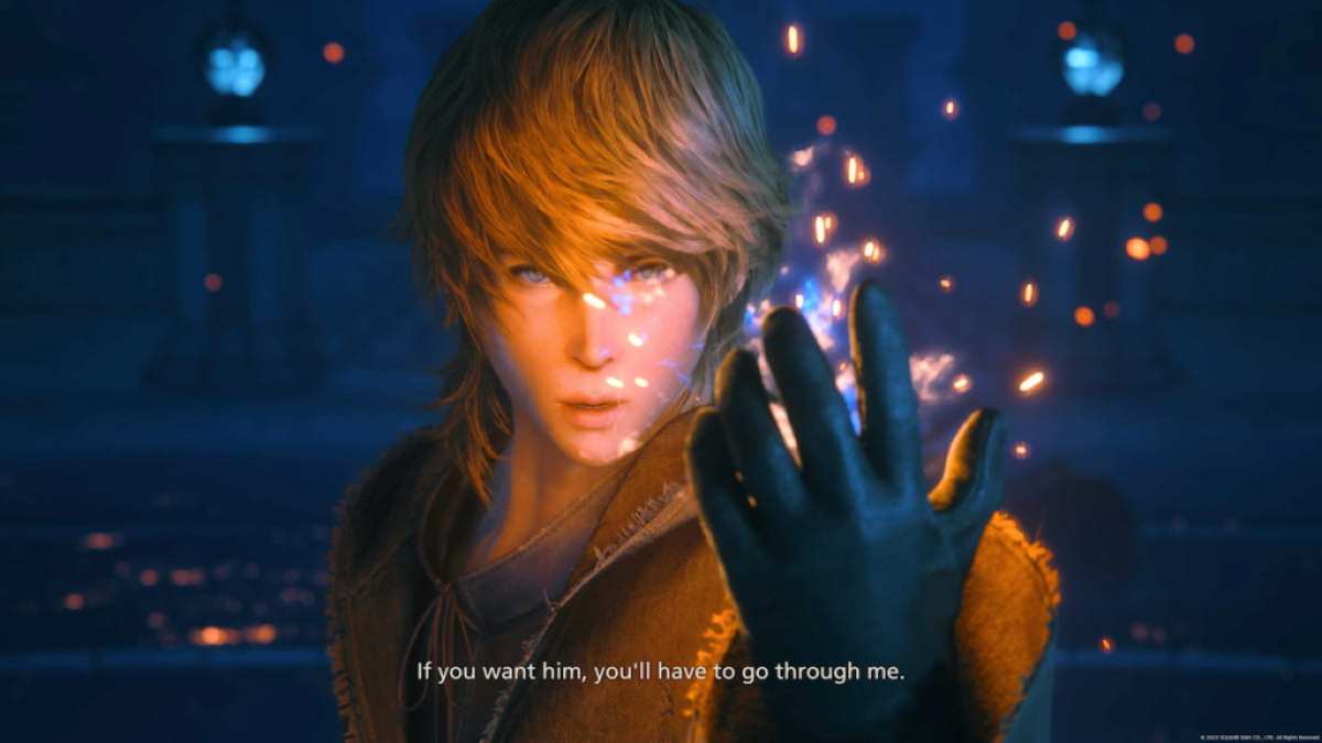 Joshua the Dominant of Phoenix in Final Fantasy 16