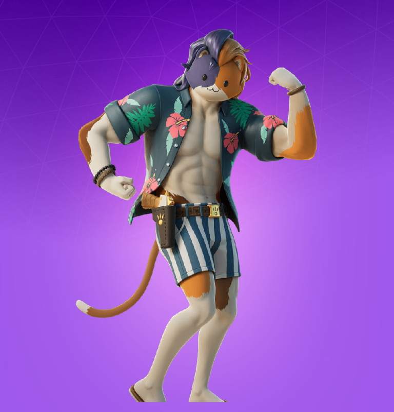 Fortnite Purradise Meowscles Skin - Character, PNG, Images - Pro Game