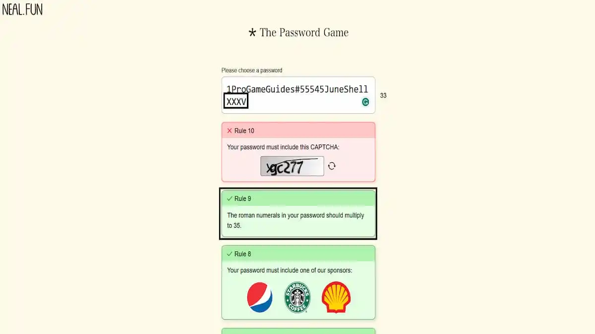 The Password Game: Rules, Answers, Tips and How To Win