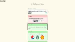how to do password game rule 9
