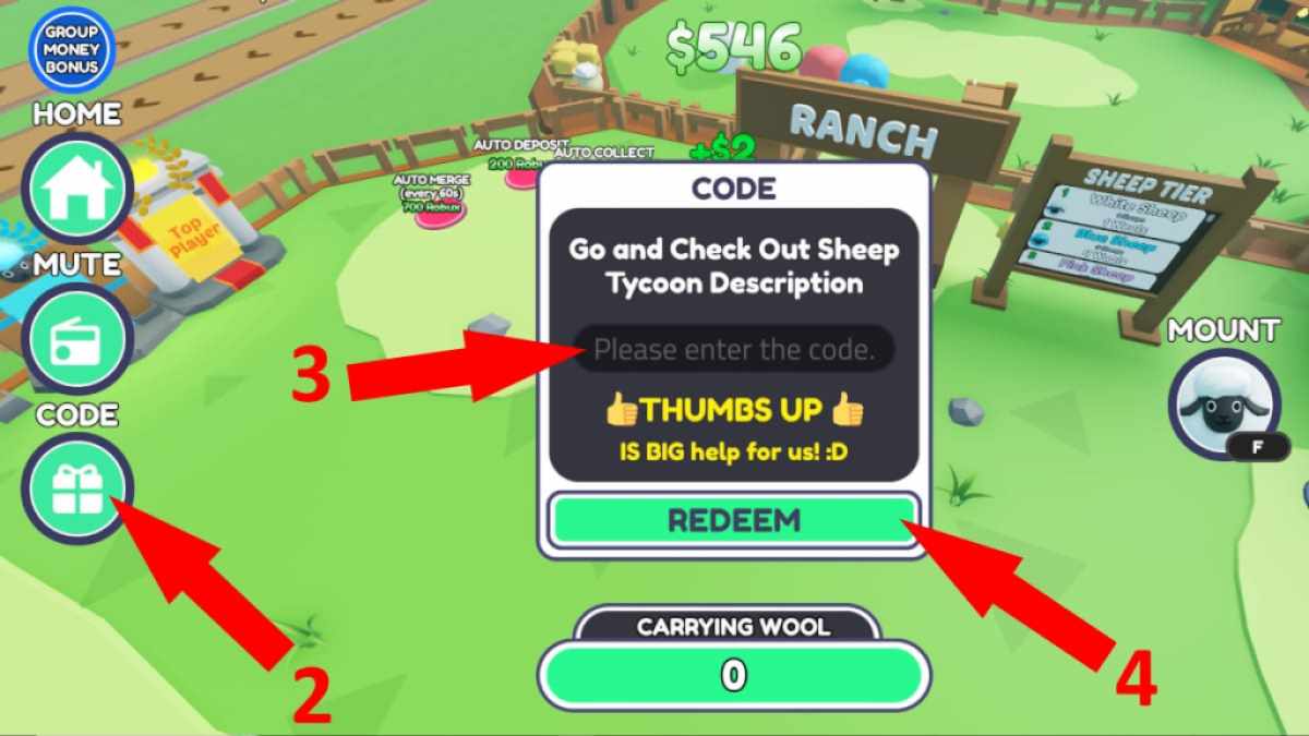 Roblox Sheep Tycoon codes (August 2023): Free sheep, wool & more - Dexerto