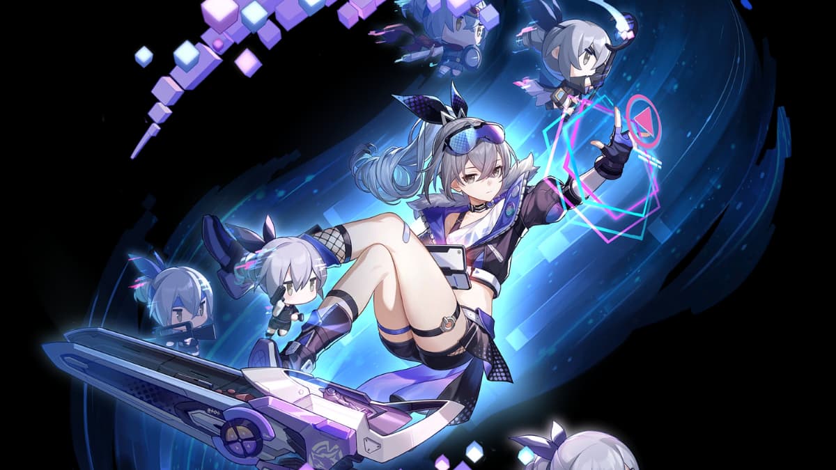 Honkai: Star Rail silver wolf drip marketing art