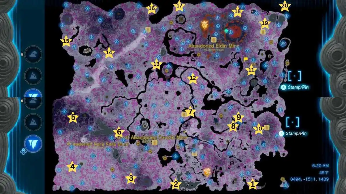 All Flux Construct locations in TotK (Zelda Tears of the Kingdom) - Pro ...