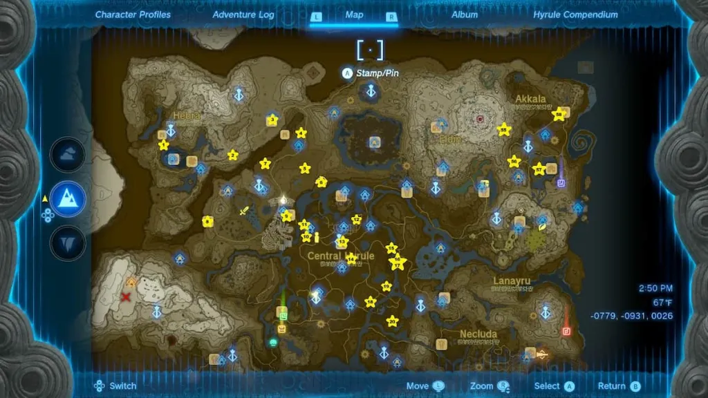 All 58 Well Locations (Map) in Zelda Tears of the Kingdom (TotK) - Pro ...