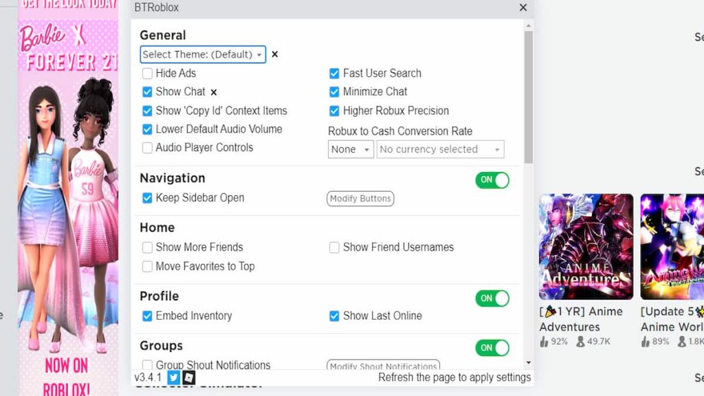 BTRoblox Extension Guide What it is and How to Download Pro Game Guides