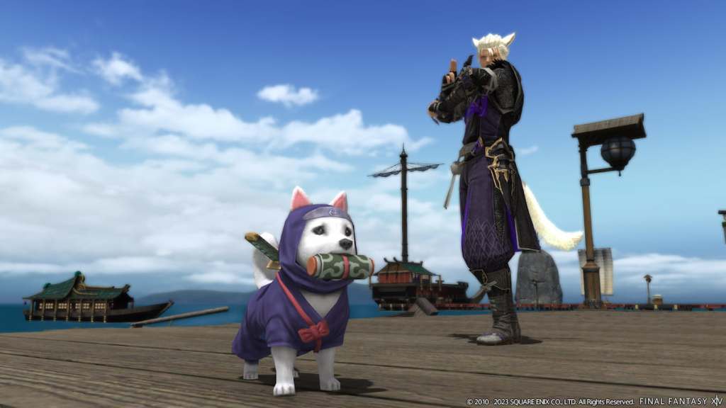 How to get the Ninja Dog Shiromaru Minion in Final Fantasy XIV Pro