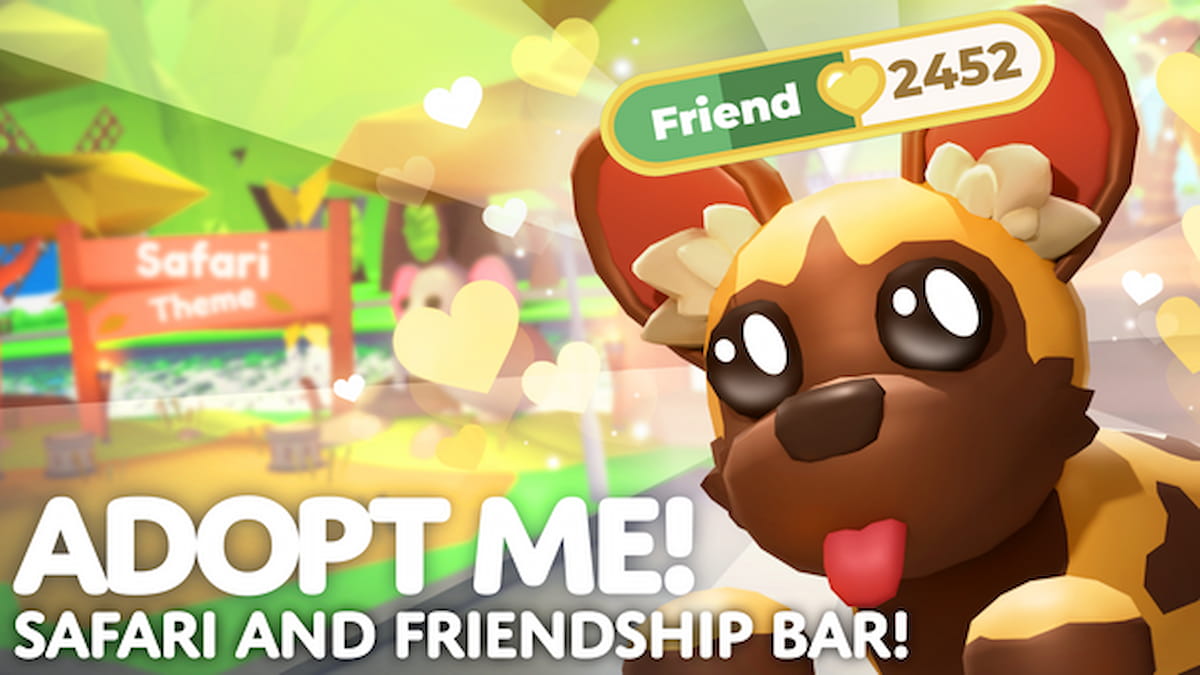 All pets added with Adopt Me’s Safari and Friendship Bar update