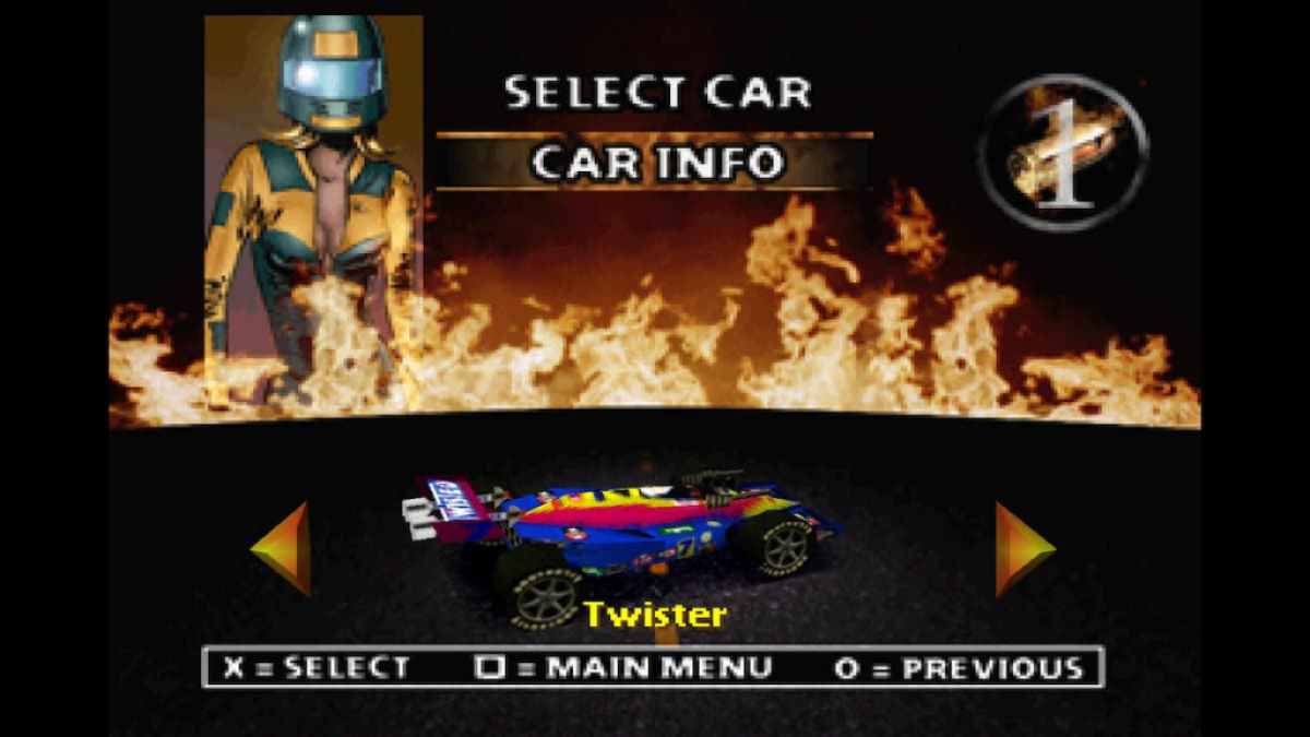 Twisted Metal 2 Twister car