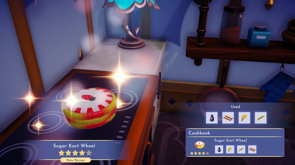 How to make the Sugar Kart recipes in Disney Dreamlight Valley Pro
