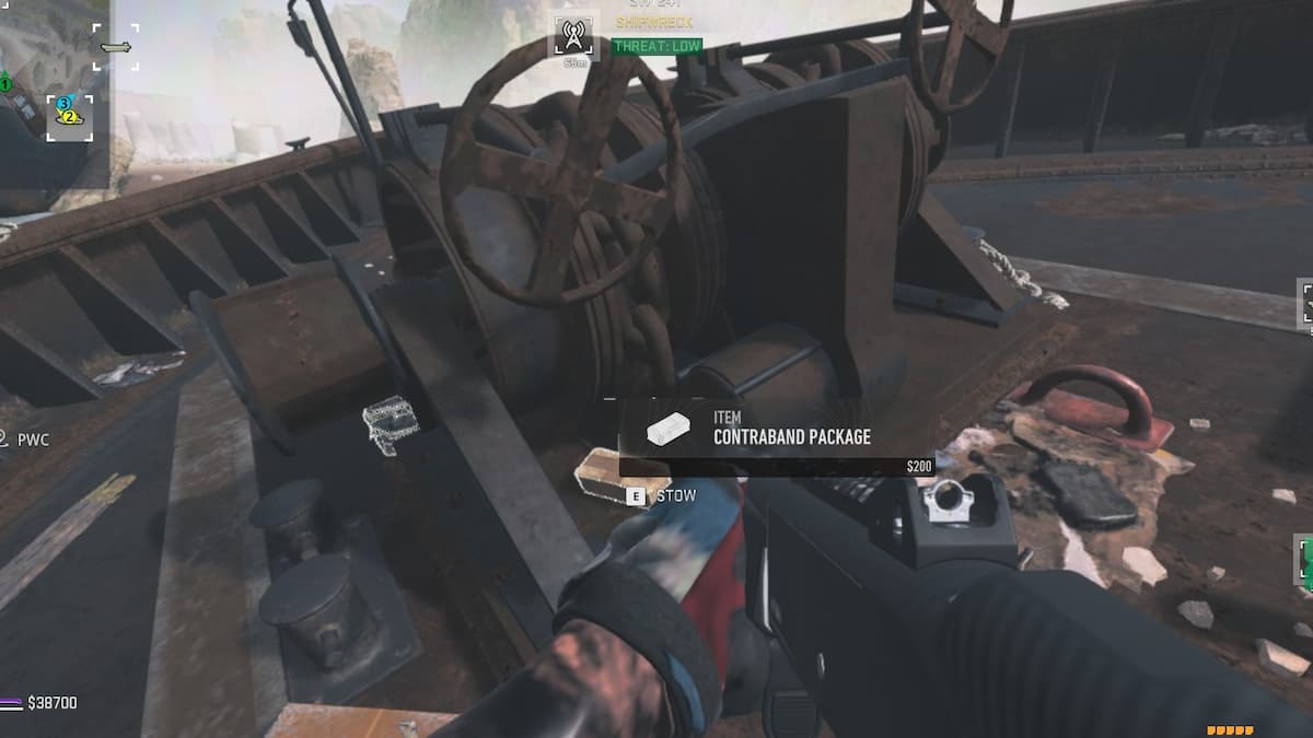 DMZ Unknown Shipping mission Contraband Packages Locations (Map