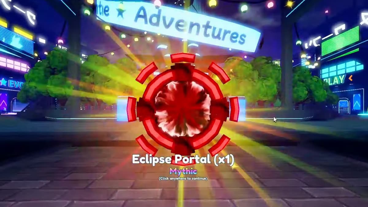 How to get the secret The Eclipse The Wings of Darkness portal in Anime  Adventures - Roblox - Pro Game Guides