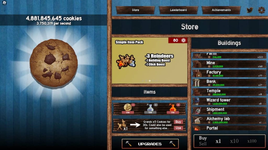 Roblox Cookie Clicker Codes - Pro Game Guides