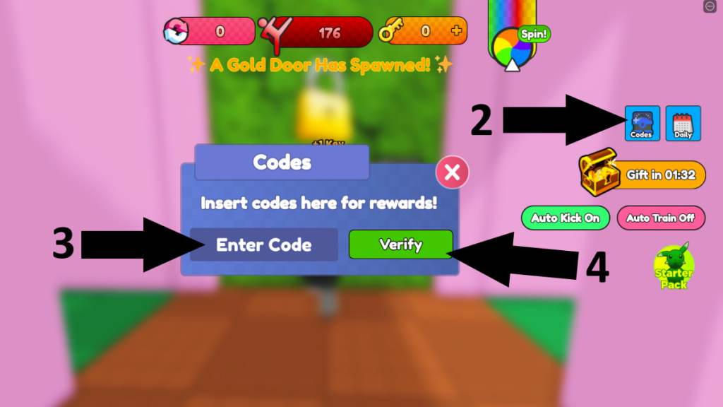 Kick Door Simulator Codes for December 2023: Keys & Potion Rewards! - Try  Hard Guides