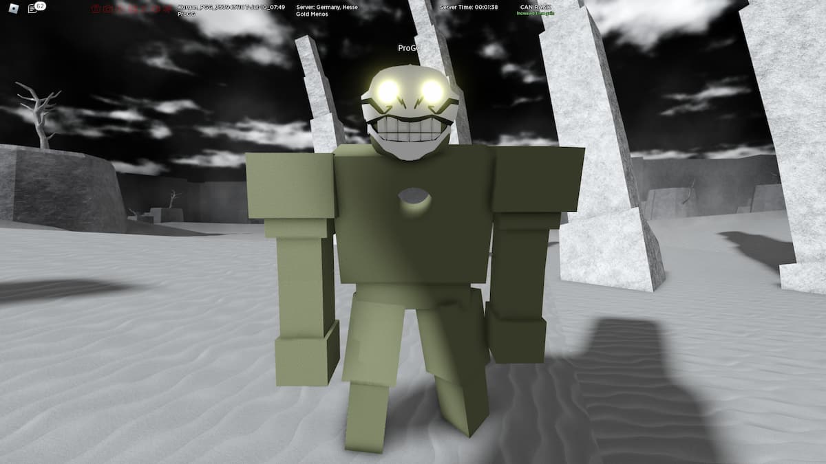 Type Soul Roblox Hollow character