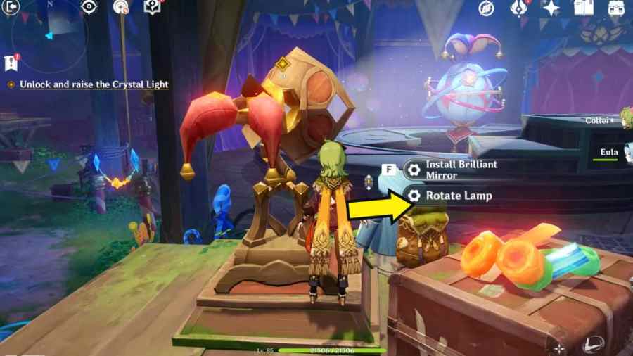 How to Unlock and raise the Crystal Light in Genshin Impact Pro Game