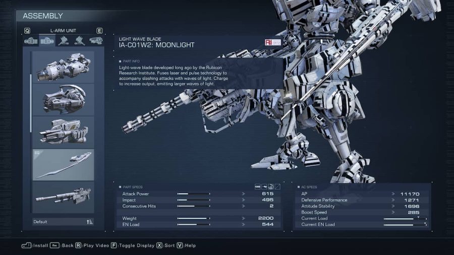 How to get the Moonlight Greatsword in Armored Core 6 Pro Game Guides