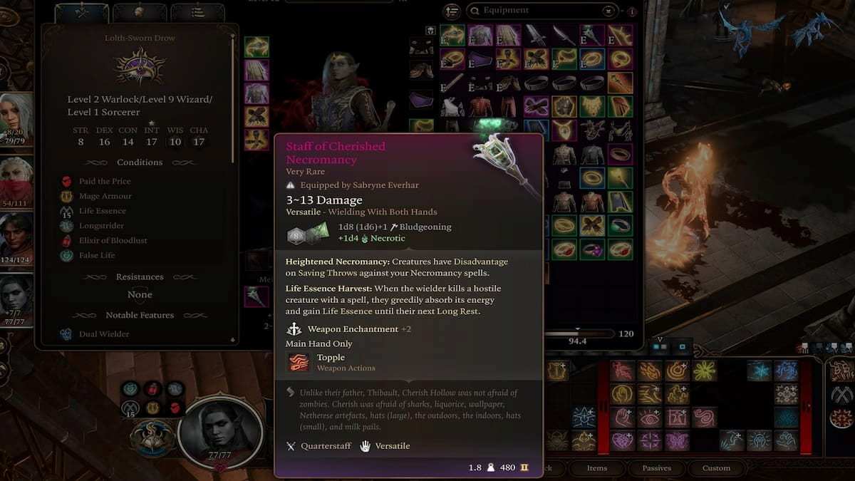How to get the Staff of Cherished Necromancy in Baldur's Gate 3 | Pro ...