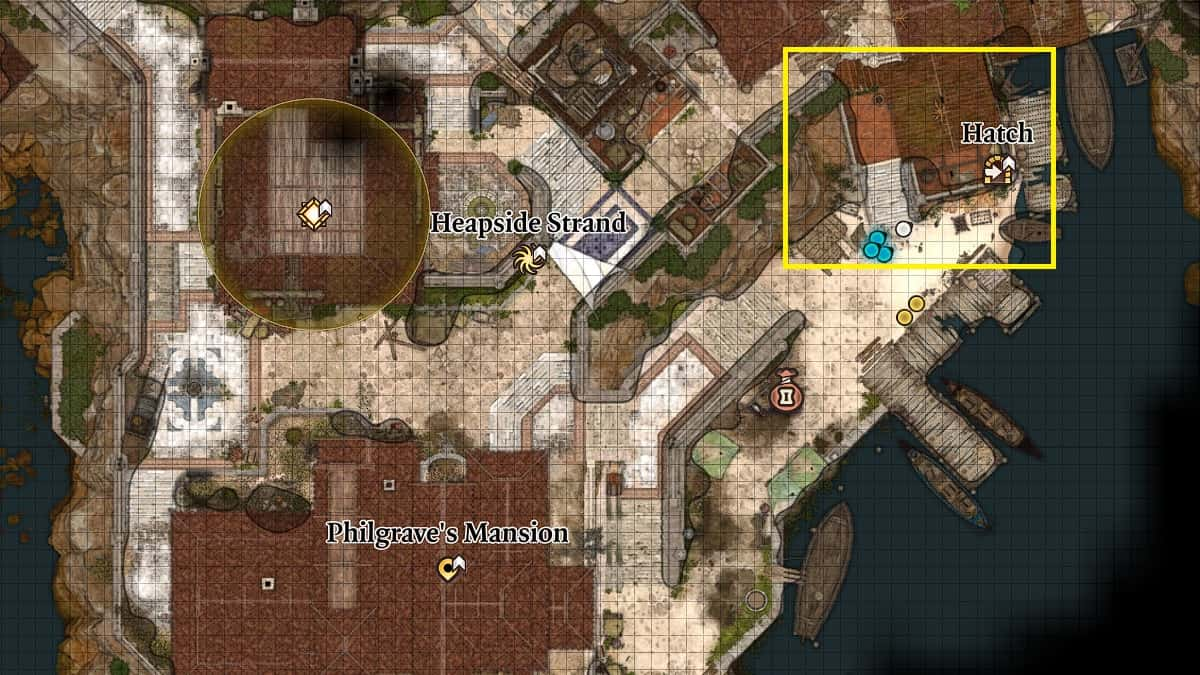 BG3 Como Encontrar Thrumbo Para Mystic Carrion Em Baldur S Gate 3   BG3 Thrumbo Mystic Carrion House Location Map 