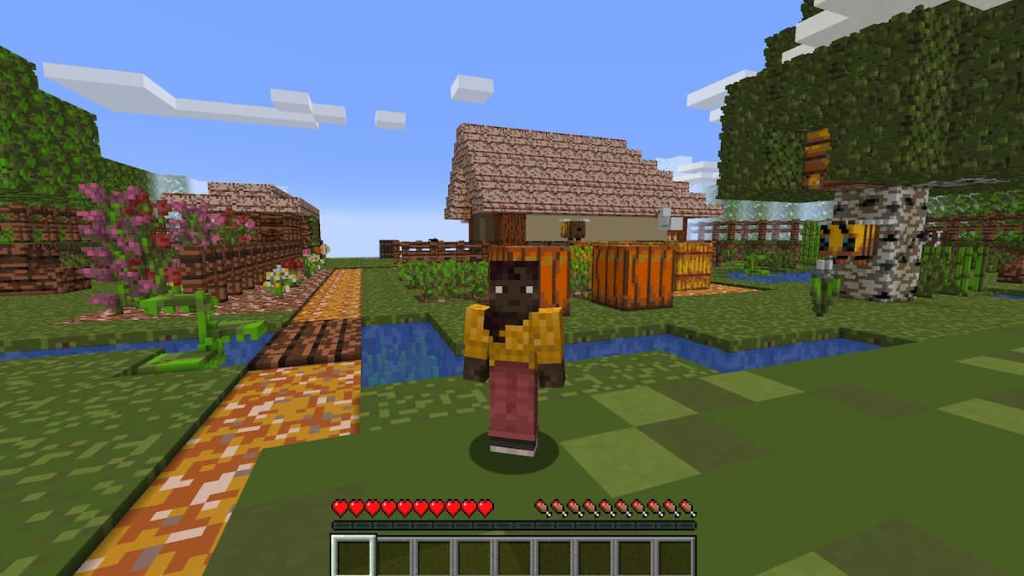 Becoming a tiny character in a giant Minecraft world while playing the Tiny Minecraft map