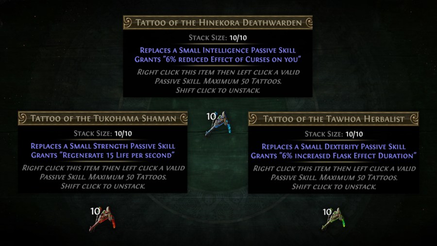 Best Path of Exile Tattoos - PoE Tattoo Guide - Pro Game Guides