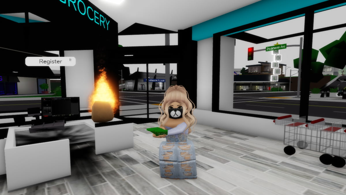 How to rob the grocery store in Brookhaven Roblox Pro Game Guides