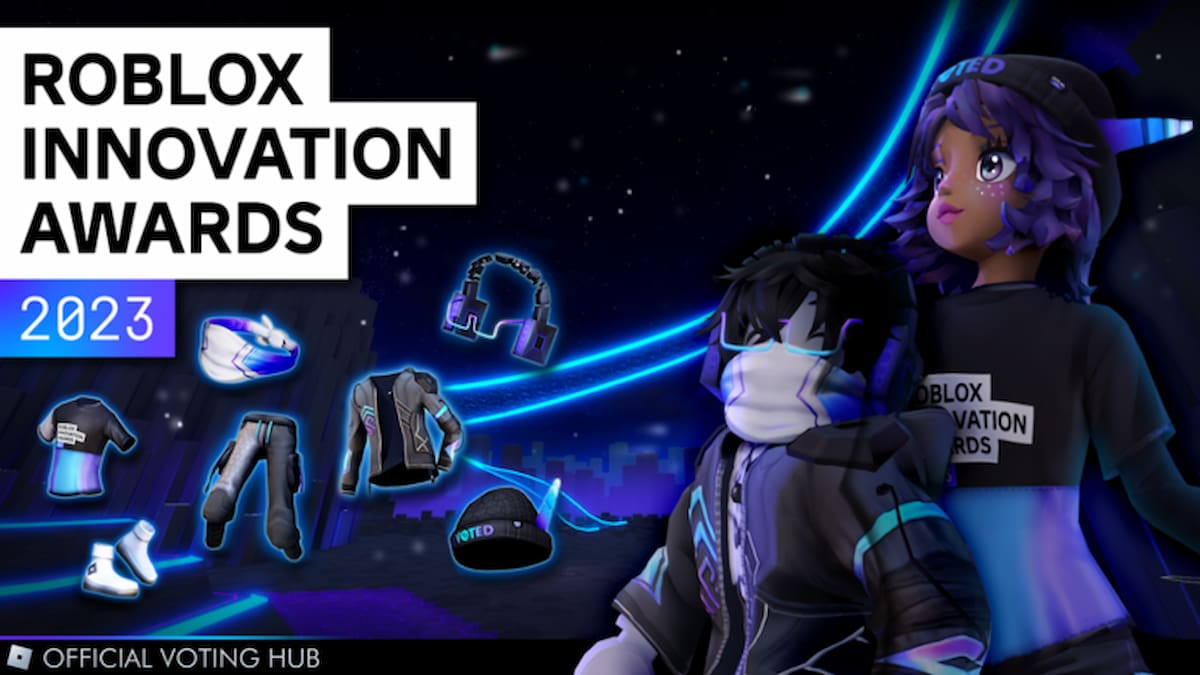 How to get all free items in Roblox Innovation Awards 2023 Voting Hub