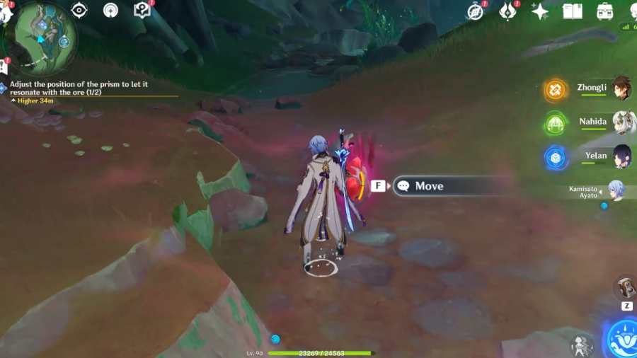 Genshin Impact A Brush of Seafoam and Crimson World Quest guide