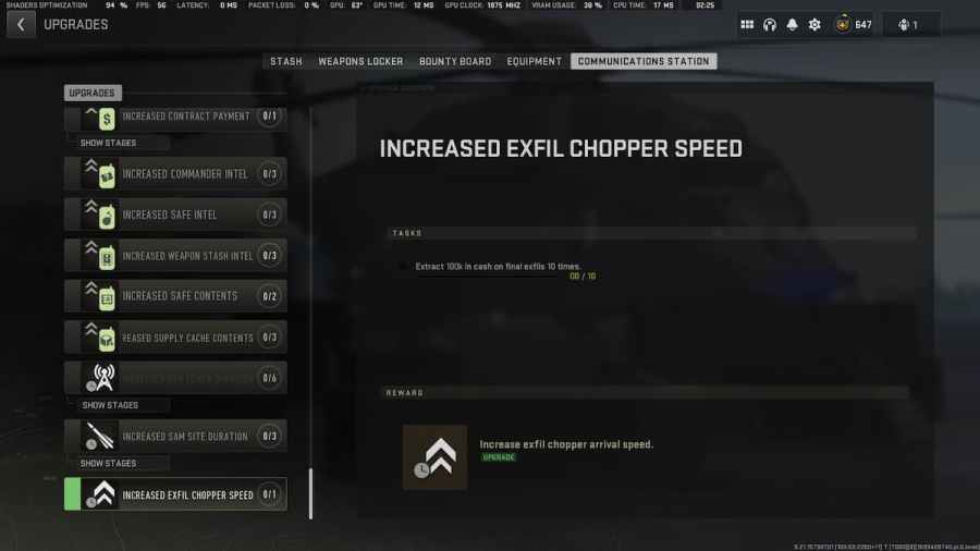 How to increase Exfil Chopper Speed in DMZ Pro Game Guides