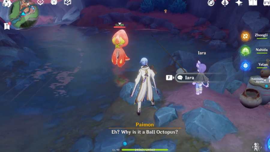 Genshin Impact Fishing Game Hidden Quest guide Collect Strange Parts Pro Game Guides