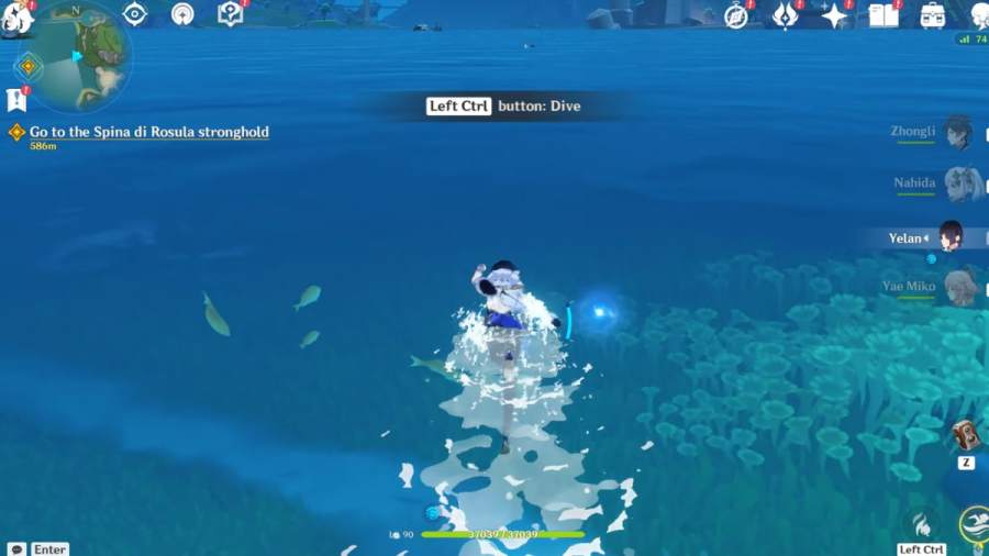 Genshin Impact Fontaine Underwater Exploration Guide Diving & Combat