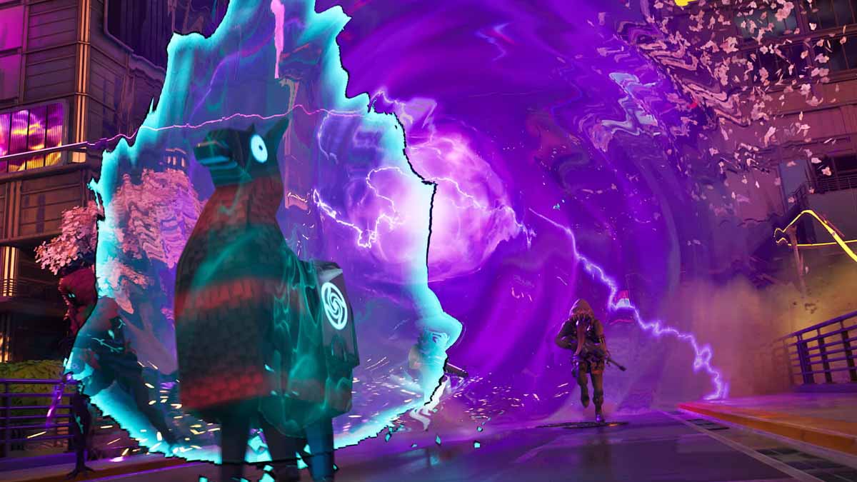 Where to find Hollow Purple and Straw Doll Technique in Fortnite Pro