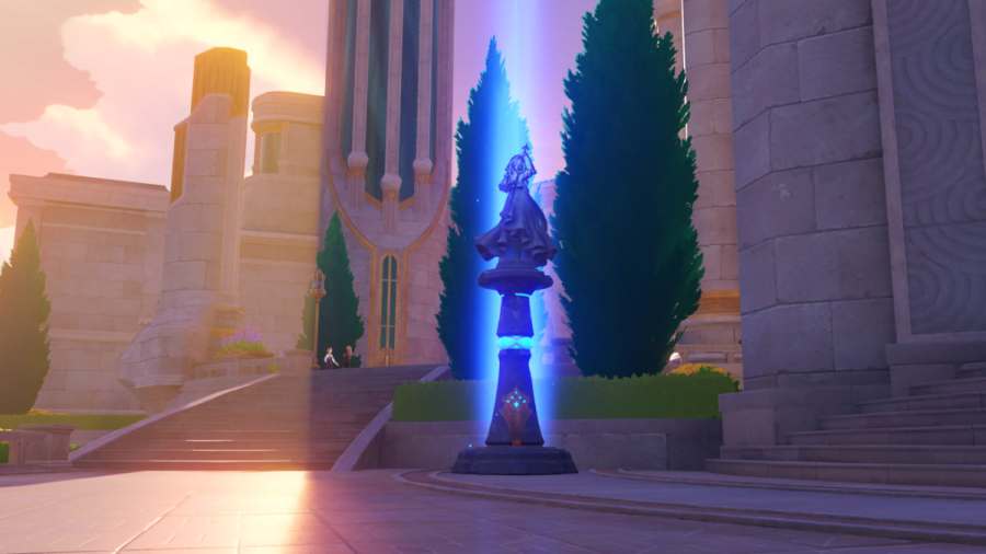 How to Unlock the Court of Fontaine Statue of The Seven (Palais