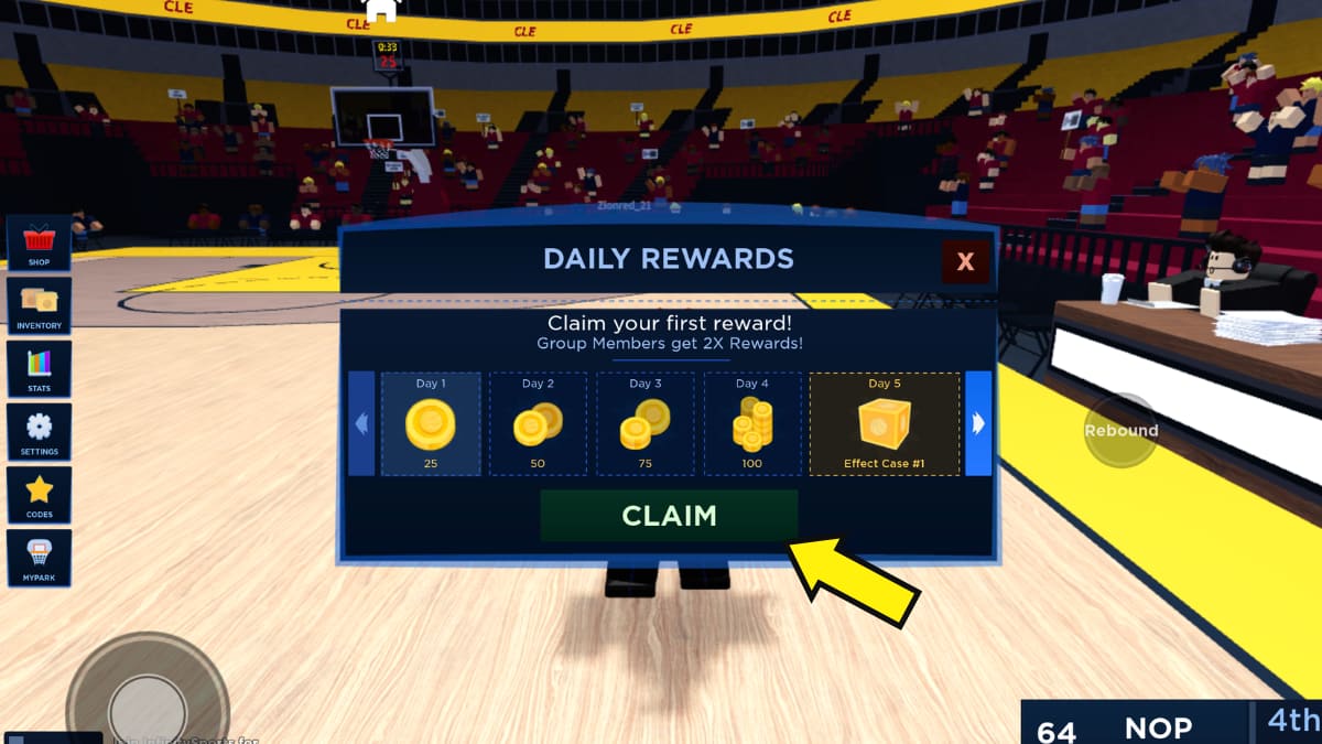 Basketball Legends codes for December 2023