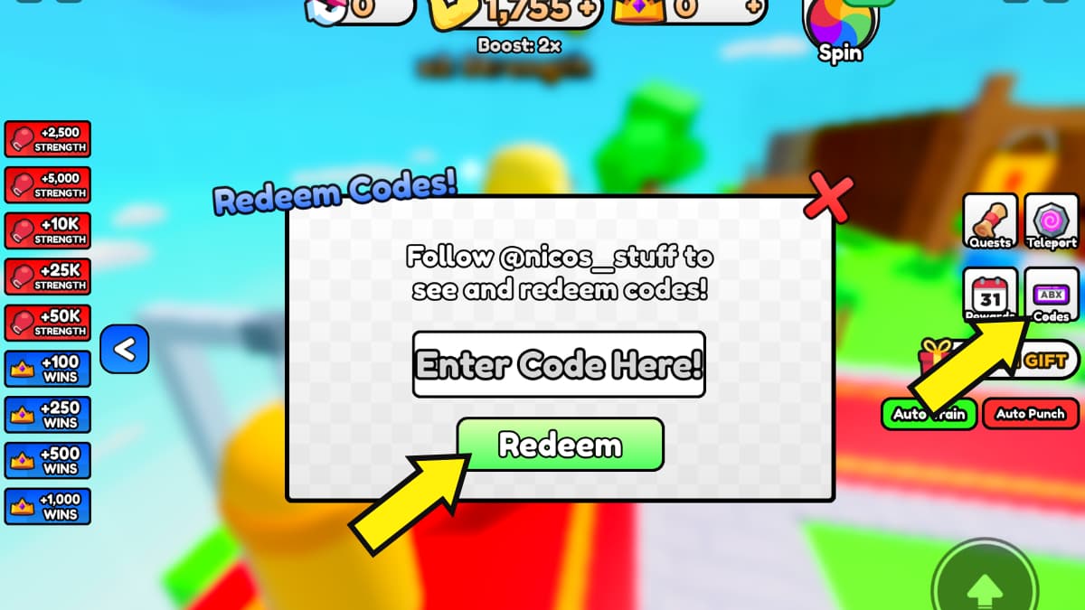 Roblox Rebirth Champions Codes (December 2023) - Pro Game Guides