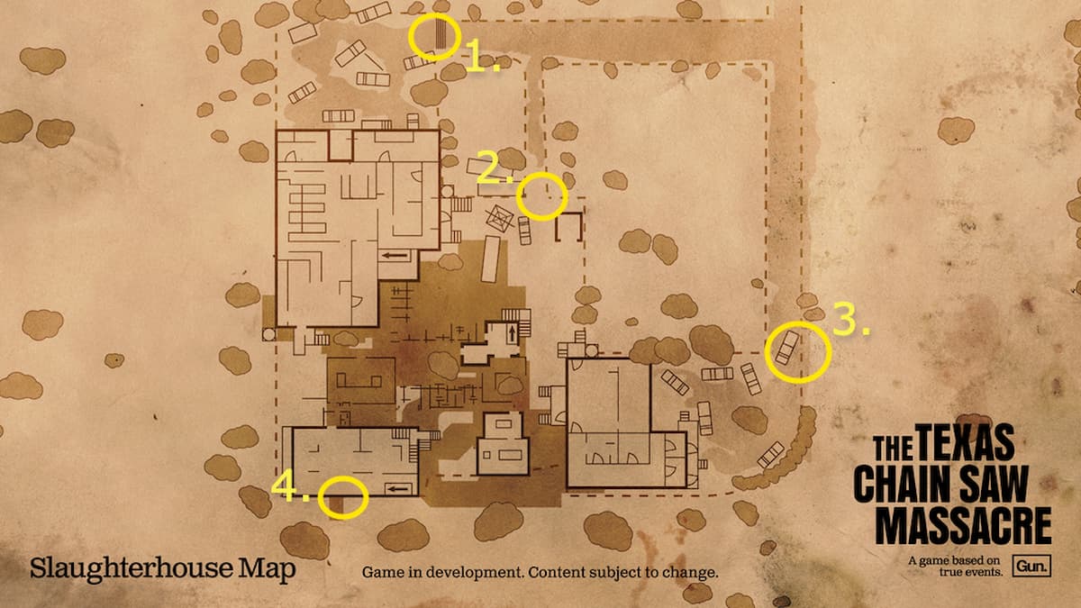 All Map Exits in Texas Chainsaw Massacre - Pro Game Guides