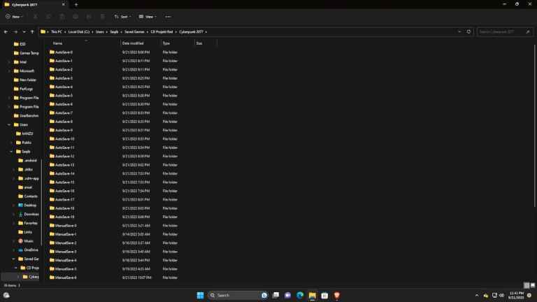What is the Cyberpunk 2077 save file location? | Pro Game Guides