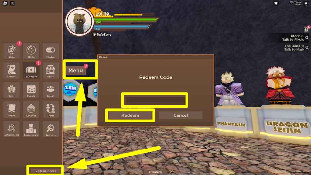 How to redeem Dragon Blox codes