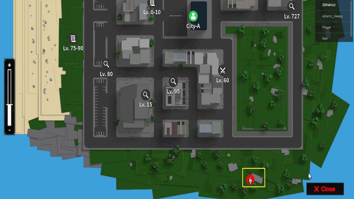 Where is the Awaken NPC in One Punch Hero? Roblox Pro Game