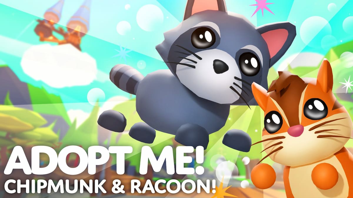 All Pets Added With Adopt Me's Chipmunk & Raccoon Update - Roblox - Pro 