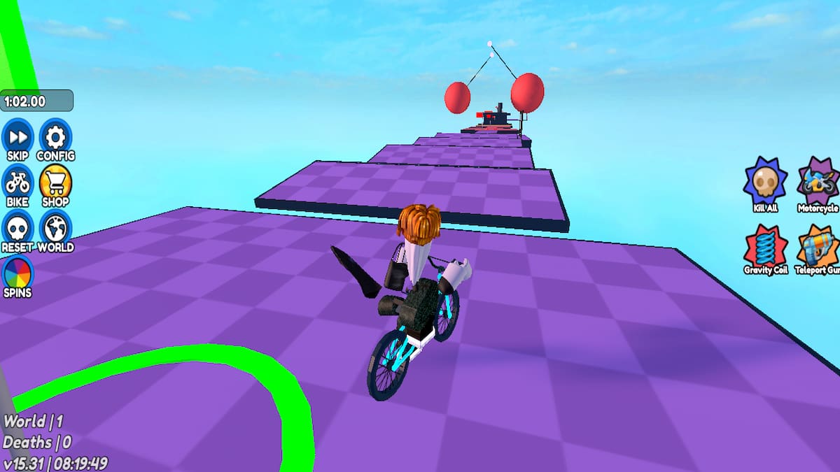 ROBLOX: Jogo Divertido de Obby na Bike ! 