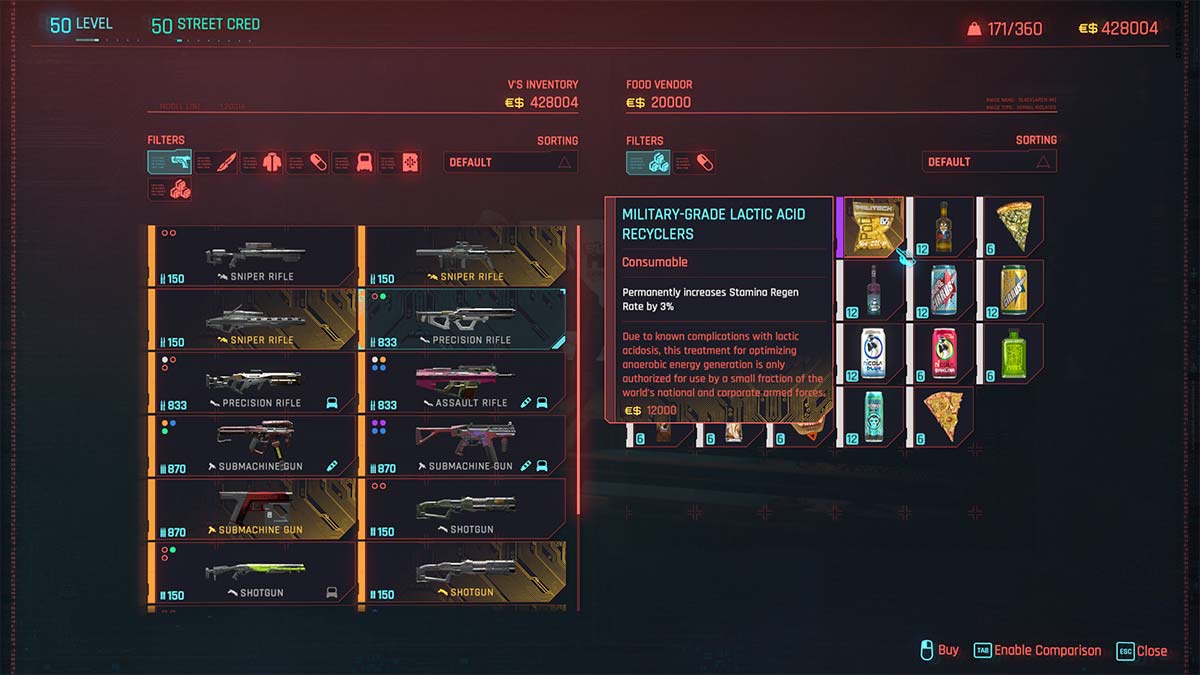 All permanent buffs in Cyberpunk 2077 2.0 - Pro Game Guides