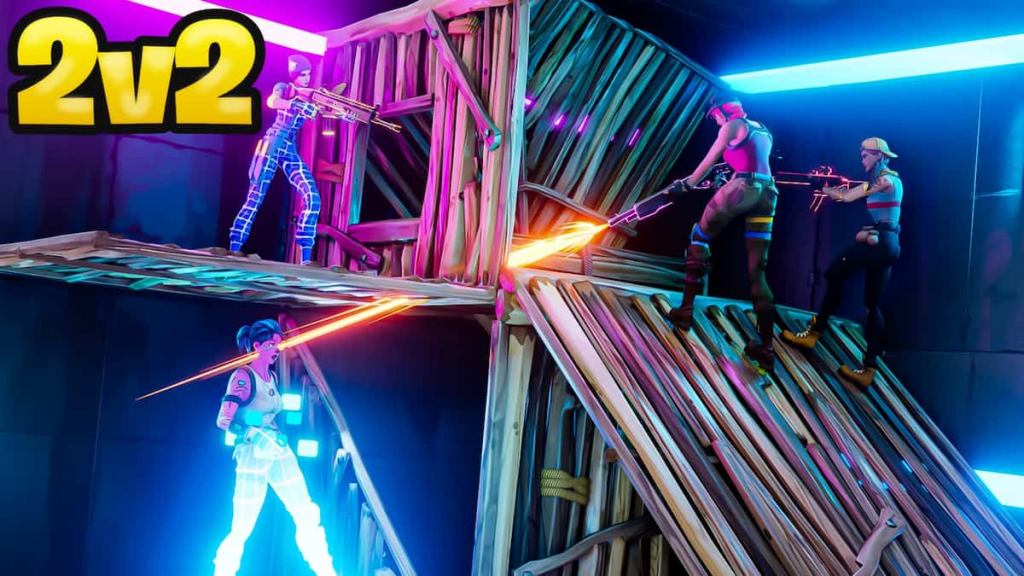 PVP 1V1 - 2 Players (All Weapons) 4165-3038-7878 by victor202 - Fortnite  Creative Map Code 