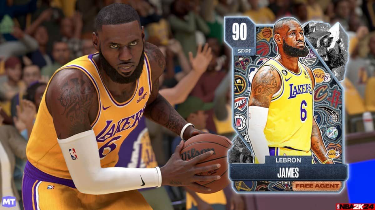 LeBron James MyTEAM card