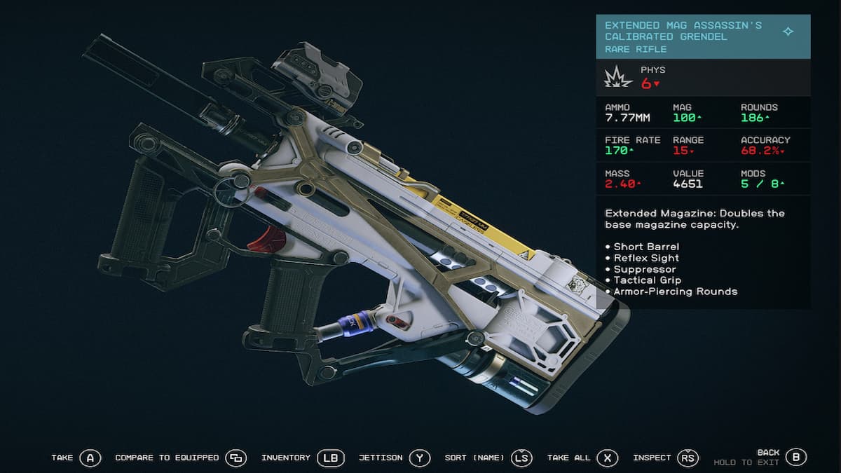 Best Stealth Weapons in Starfield, Ranked Pro Game Guides