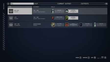 Starfield crew assignment on outposts and ships, explained | Pro Game ...